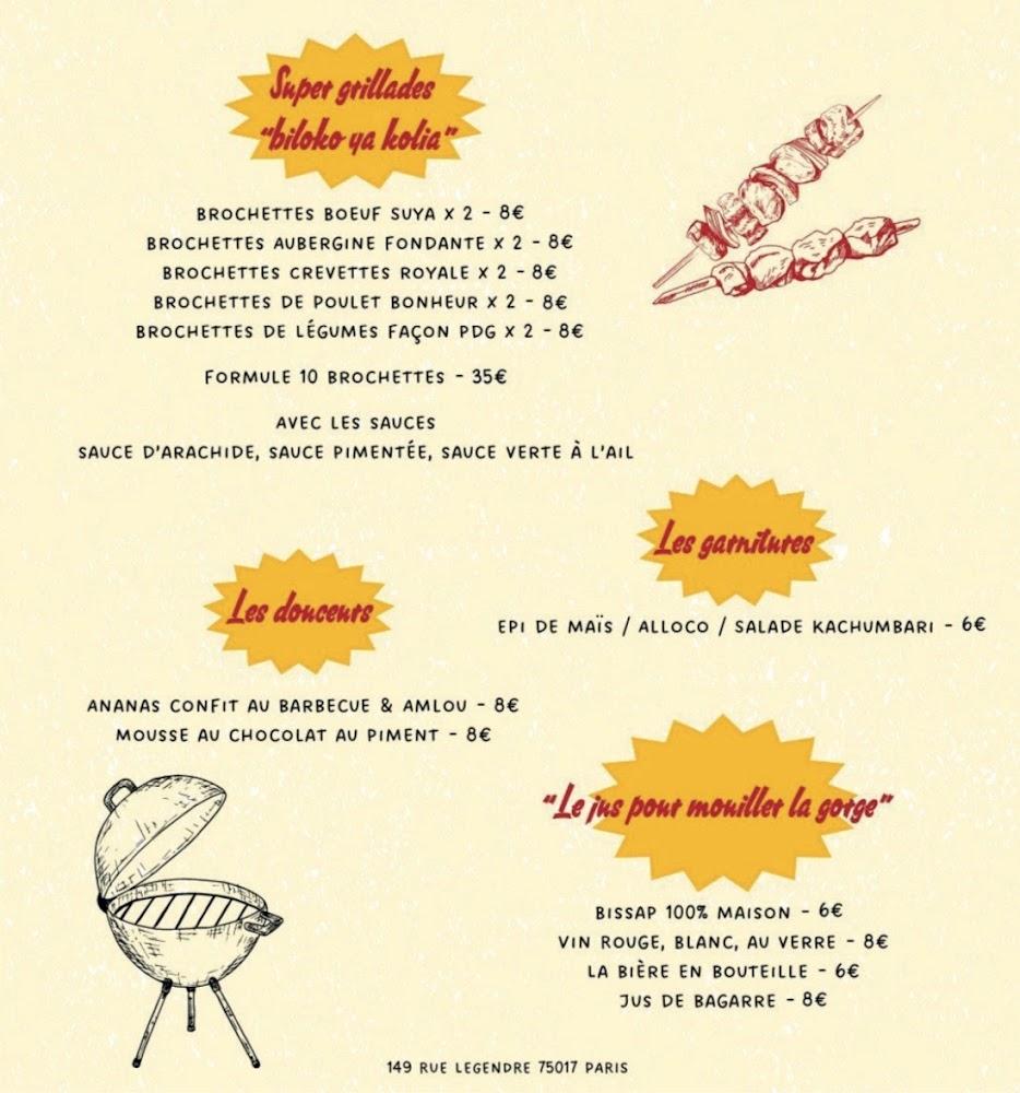 CANTIN’H - Menu Image 1
